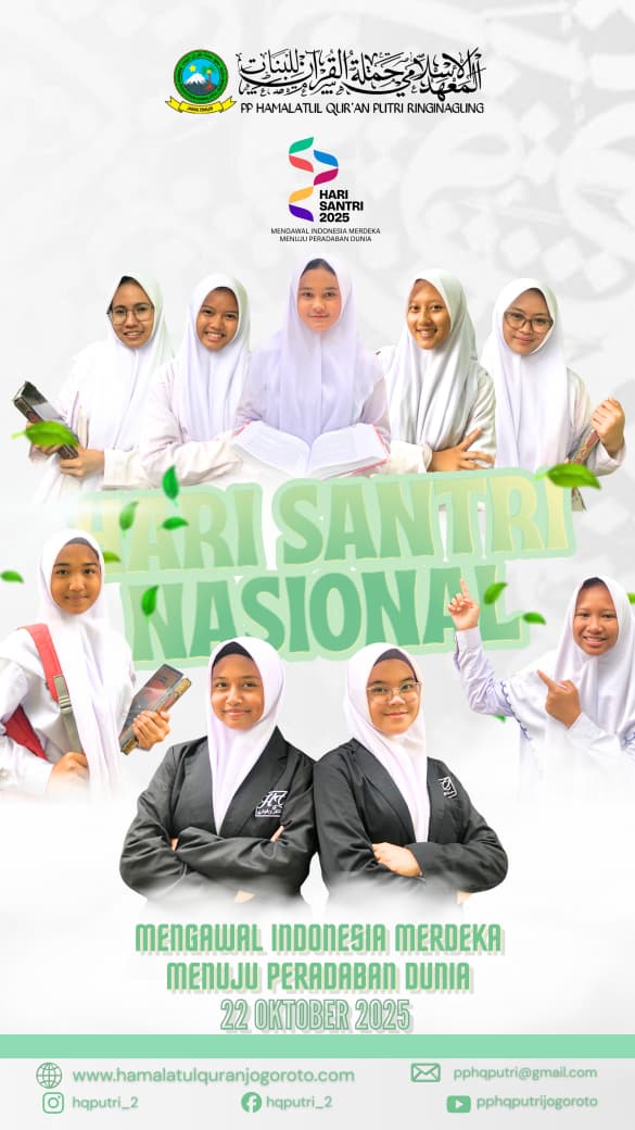 Semarak Hari Santri Nasional: Pondok Pesantren Hamalatul Quran Gelar Upacara Penuh Khidmat Bersama Santri dan Dewan Guru